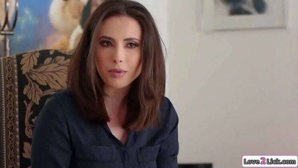 Lesbian psychologist fists petite brunette babe Casey Calvert deep in anal - veryfreeporn.com on poweredporn.com