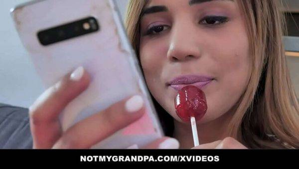 Alita Lee Gets a Rough Lesson - Teen with Nice Tits Fucked Hard - porntry.com on poweredporn.com