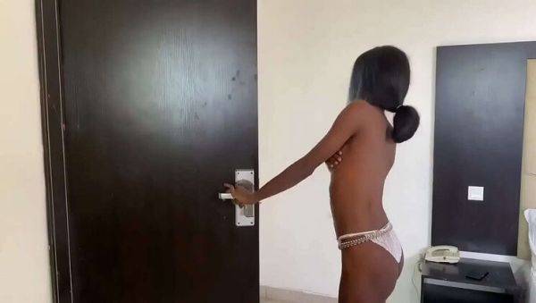 Skinny Ebony Teen Sarah Gets Rough Fucked Doggystyle in Private Room - Homemade Naija Party Sex - porntry.com on poweredporn.com