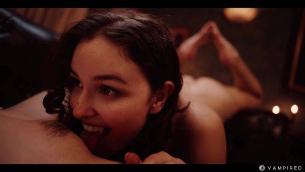 Japanese Asian Vampire Sex - Big Tits Babe Rikako Preyed By Nerdy Leana & Turned Into Lesbian Demon With Leana Lovings And Rikako Katayama - videohdzog.com - Japan on poweredporn.com