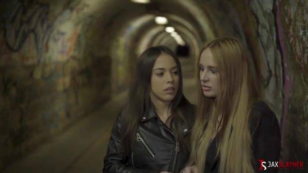 Kaisa Nord And Anastasia Brokelyn Want A Big In Their Ass - videomanysex.com on poweredporn.com