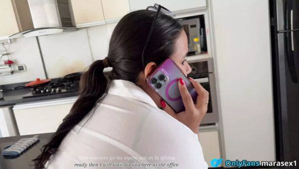 Latina Boss With Big Ass Gives Employee A Raise By Sucking His Cock - MaRaSexx - porntry.com - India - Colombia on poweredporn.com