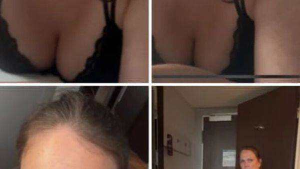 German amateur Saskialove87 gets completely blanked doggy style in hotel room with big natural tits and chubby mom bod - xxxfiles.com - Germany on poweredporn.com