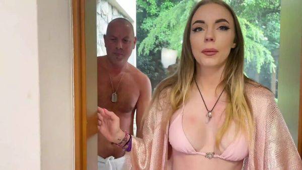 Leo Casanova Fucks Two Slutty Girlfriends Hard in Threesome - Blowjob, Doggy & Cum in Mouth - xxxfiles.com on poweredporn.com