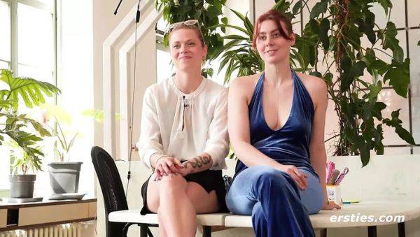 German Amateur Lesbian Sex - Zora and Sarah Fingering, Pussy Licking, and Blindfold Fetish with Big Natural Tits - xxxfiles.com - Germany on poweredporn.com