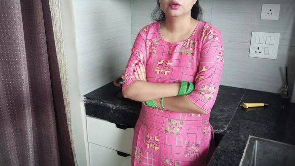 Hot Hindi Stepmom Fucked Hard by Stepson in Kitchen - Dirty Talk & Orgasm - xxxfiles.com - India on poweredporn.com