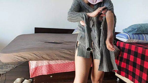 Amateur MILF Mirsur Dances Naked & Fingering Her Hairy Pussy - Big Ass Brunette Masturbation - xxxfiles.com on poweredporn.com