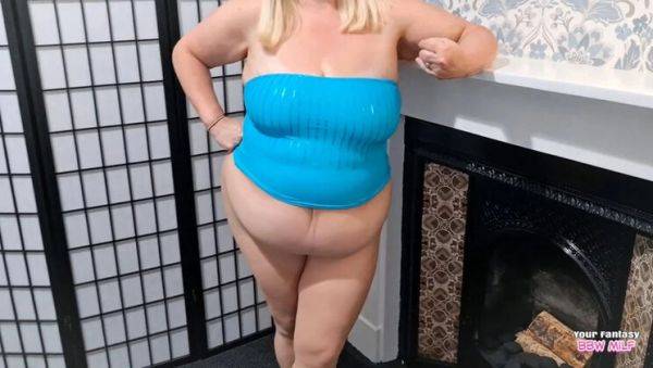 Amateur BBW Wife with Big Natural Tits - Homemade MILF Aunty Fuck - veryfreeporn.com - Britain on poweredporn.com