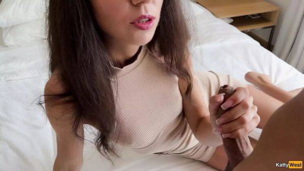 Hot Russian neighbor Katty West complains about loud fucking then gets pounded doggy style - porntry.com - Russia on poweredporn.com