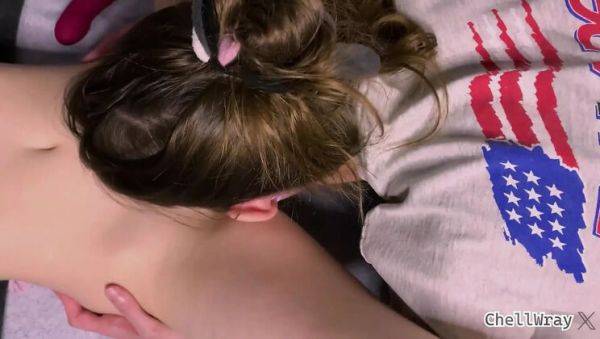 ChellWray Shaking Orgasm Fingering Lesbian Teen Skinny Homemade - veryfreeporn.com on poweredporn.com