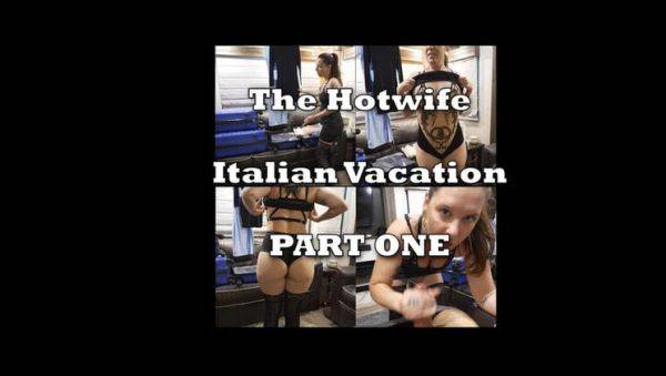 Hot Italian Wife Cheats On Vacation - Surprise Handjob For Cuck Husband - veryfreeporn.com - Usa - Italy on poweredporn.com