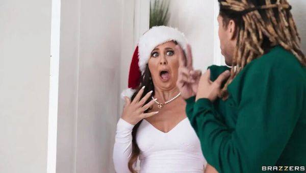 Cherie Deville & Rylee Blake Christmas Threesome Pounding with Big Cock and Joy - xxxfiles.com on poweredporn.com