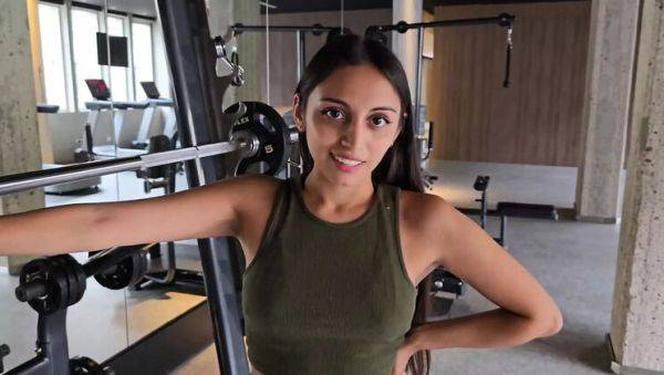 Gym Girl Helped By Trainer And Gets Hardcore Doggy Style Sex With Big Cock - veryfreeporn.com - Argentina on poweredporn.com