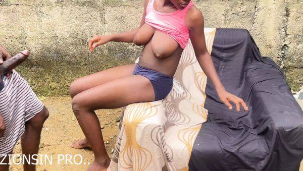 Backyard Fucking with Petite Nigerian Teen Zion - Homemade BBC Enjoyment - xxxfiles.com - Usa - Nigeria on poweredporn.com