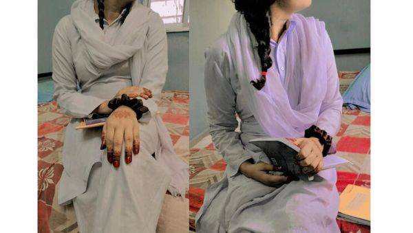 Desi Village Schoolgirl Tight Pussy Fucked Hard by Tutor Teacher - Mili Bhabi Doggy Style Sex MMS - veryfreeporn.com - India on poweredporn.com