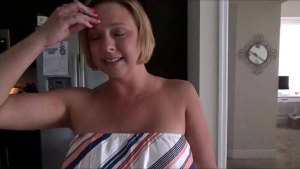 Blonde MILF Brianna Beach Sucks New Boyfriend's Cock - Cheating Wife POV Blowjob - xxxfiles.com on poweredporn.com