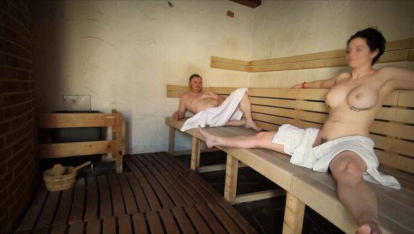 Hot MILF Dada Deville Squirts in Public Sauna - Fast Risky Fuck & Blowjob - veryfreeporn.com on poweredporn.com