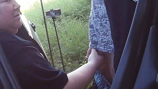 Hot MILF sucks son-in-law's dick in the park and swallows his cum - Zona901 - veryfreeporn.com - Russia on poweredporn.com