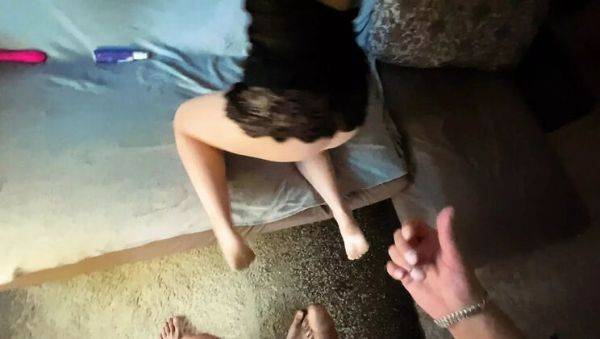 Stepmom Jerks Off on Couch & Gets Fucked Hard - Horny MILF Action - porntry.com - Russia - India on poweredporn.com