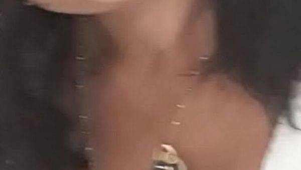 Hot And Juicy1 Shows Off Her Sexy Belly and Big Boobs - porntry.com on poweredporn.com