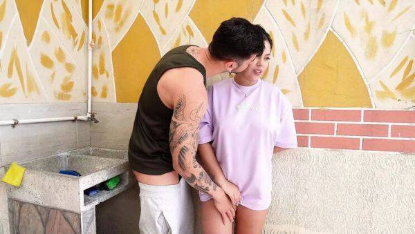 Juliana Rose Cheats on Husband with Neighbor - Amateur Latina Homemade Fuck - veryfreeporn.com - Colombia on poweredporn.com