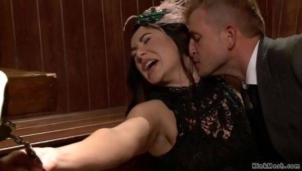 Lea Lexis Bound and Fucked as Debtor's Wife in Rough Bondage Sex - xxxfiles.com on poweredporn.com