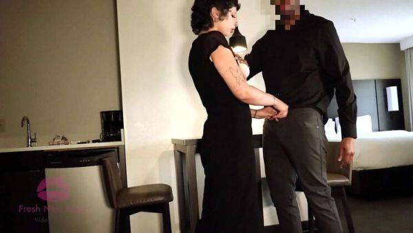 Latina Slut Sucks Black Cock and Swallows Cum - xxxfiles.com - Spain on poweredporn.com