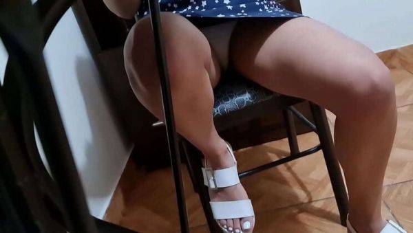 Amateur Latina Miranda Salazar Upskirt Secretly Filmed by Friend - Cute Teen in Miniskirt - veryfreeporn.com - Spain on poweredporn.com