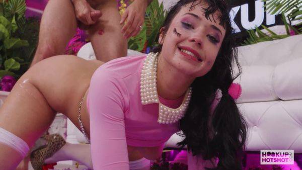 Raven Lane, Bec The Barbie And Beca Barbie - Licks Nades Ass Deep In Filthy Rimming! - videohdzog.com on poweredporn.com