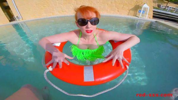 Red Xxx In Sexy Redhead Mature Poolside Blowjob - upornia.com on poweredporn.com