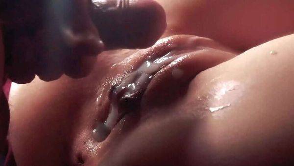 Amateur Close-Up Pussy Fucking: Shaking Dick Like a Vibrator for Wet Orgasm - porntry.com on poweredporn.com