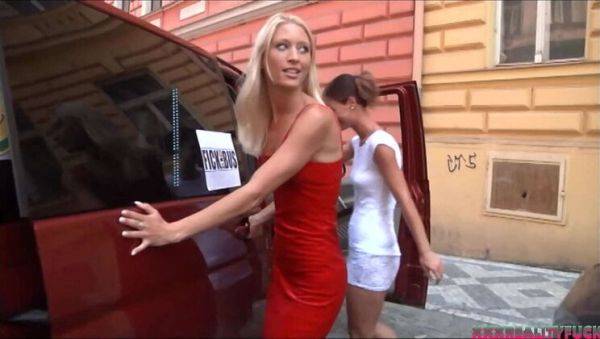 Uma Zex & Kelly Jai Reality Orgy on Bus - Blonde & Brunette Amateurs Fucking Hard in Public - veryfreeporn.com on poweredporn.com