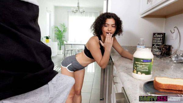 Dani Diaz Nasty Stepsis Blowjob & Fingering with Big Cock Stepbro Rion King - xxxfiles.com on poweredporn.com