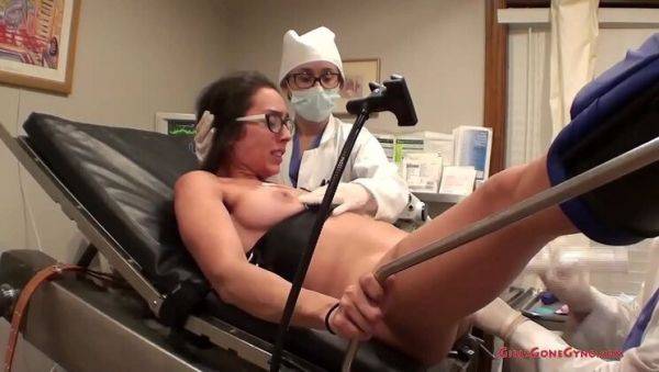 Doctor Tampa's Orgasm Research Trailer - Lilly Hall & Katie St Ives in Medical Fetish Nurse Exam - xxxfiles.com on poweredporn.com