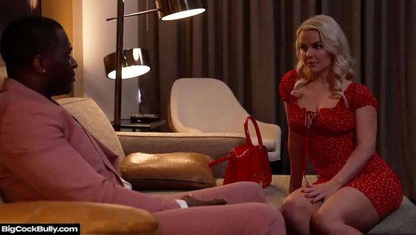 Slimthick Vic takes huge BBC to save husband's job - anal, blowjob, and cum swallow - porntry.com - Usa on poweredporn.com