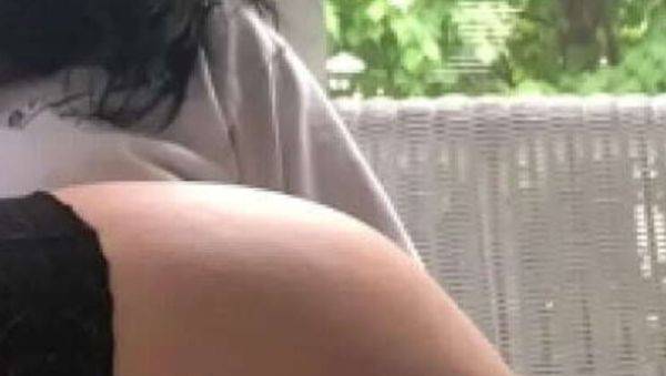 Amateur Teen Lexi Hale Masturbates With Butt Plug and Dildo in Pussy and Ass, Cums Hard Outdoor - porntry.com on poweredporn.com