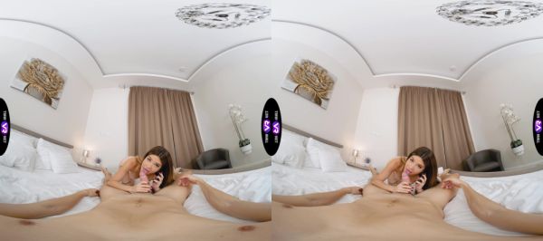 Two sexy babes ride a big dick in a steamy virtual reality scene - alphaporno.com on poweredporn.com