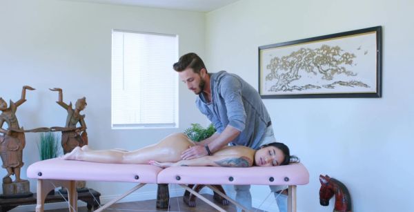 Skinny asian babe Avery Black rides Lucas Frost’s cock - alphaporno.com on poweredporn.com