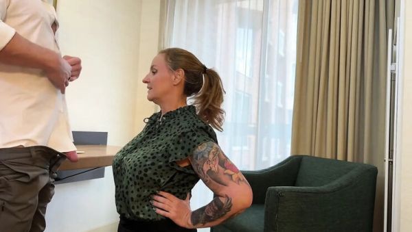 MILF Molly McSquirts Forced to Suck and Fuck by Stepdaughter - Big Natural Tits, Squirting, Office Role Play - veryfreeporn.com - Britain on poweredporn.com