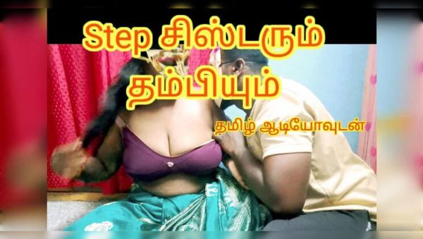 Step Sister Blowjob: Sweet Honey Gives Brother a Handjob and Takes Cum on Her Big Natural Tits - Tamil Audio - veryfreeporn.com - India on poweredporn.com