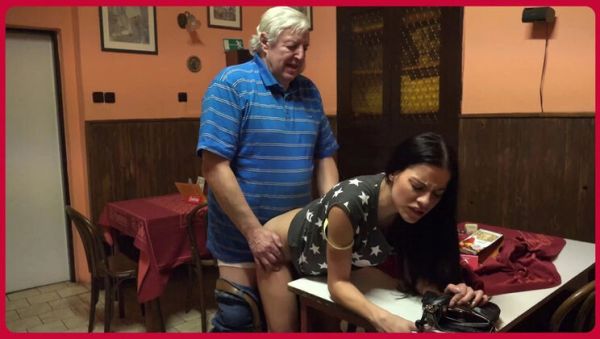 Brunette Twins Blowjob Threesome With Old Man In Public - POV Fucking & Doggy Style - veryfreeporn.com - Czech Republic on poweredporn.com