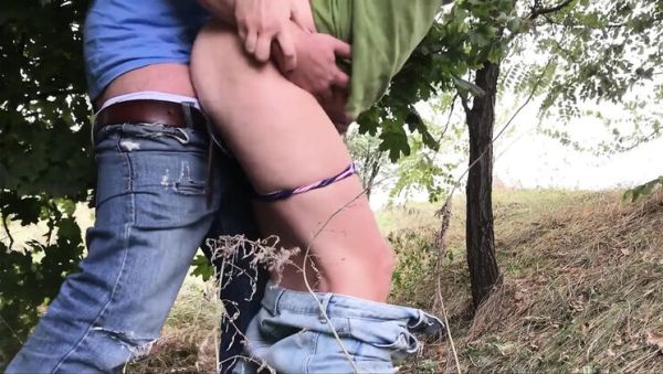 Anna Shpilman MILF Pissing & Fucking in Woods - Outdoor Anal Doggystyle with Big Ass Closeup - xxxfiles.com on poweredporn.com