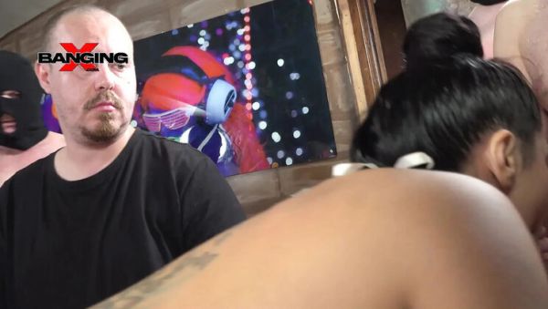 Julia De Lucia Gangbang: Big Tits Brunette Babe Gets Bukkake Creampie - porntry.com on poweredporn.com