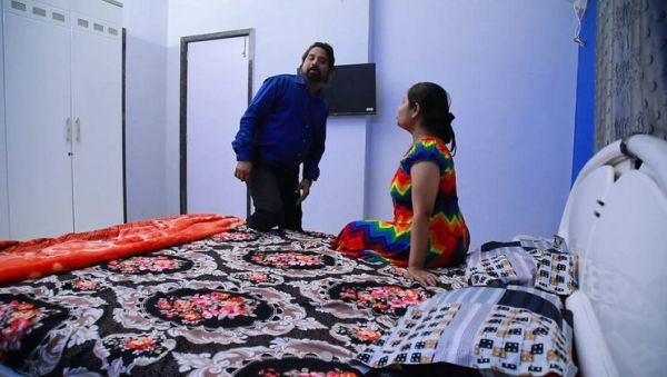 Desi Bhabhi Gets Anal Sex From Loan Officer At Her House - Rough Doggy Style & Deep Throat - porntry.com - India on poweredporn.com