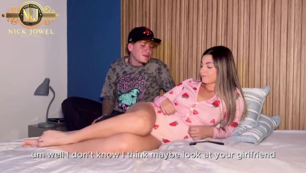 Petite Latina Stepsister Gives Me Blowjob Advice - POV Fuck & Cumshot - veryfreeporn.com - Spain - Colombia on poweredporn.com