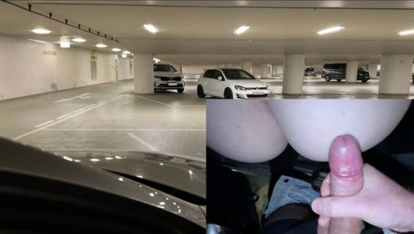 Risky Car Sex in Public Parking Lot - German Amateur Blonde Gets Fucked After Handjob - porntry.com - Germany on poweredporn.com