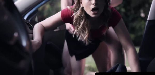 PURE TABOO Desperate Hitchhiker In Trouble Kristen Scott Seduces Escaped Criminal To Save Her Life - inxxx.com on poweredporn.com