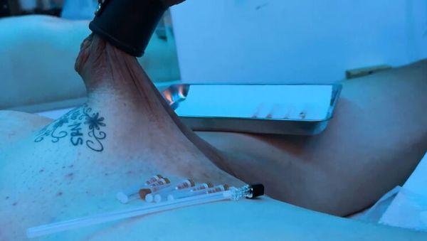 Needle Orgasm: BBW MILF Gets Dominated in Hardcore BDSM - xxxfiles.com - Britain - Usa on poweredporn.com