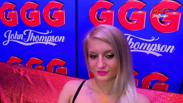 Blonde Bombshell Anna Swallows Big Cum in Casting Couch Fuck - porntry.com - Germany on poweredporn.com