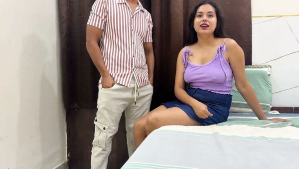 Bad Girl Saara Gets Punished by Stepdad – Desi Teen Blowjob and Creampie - porntry.com - India on poweredporn.com